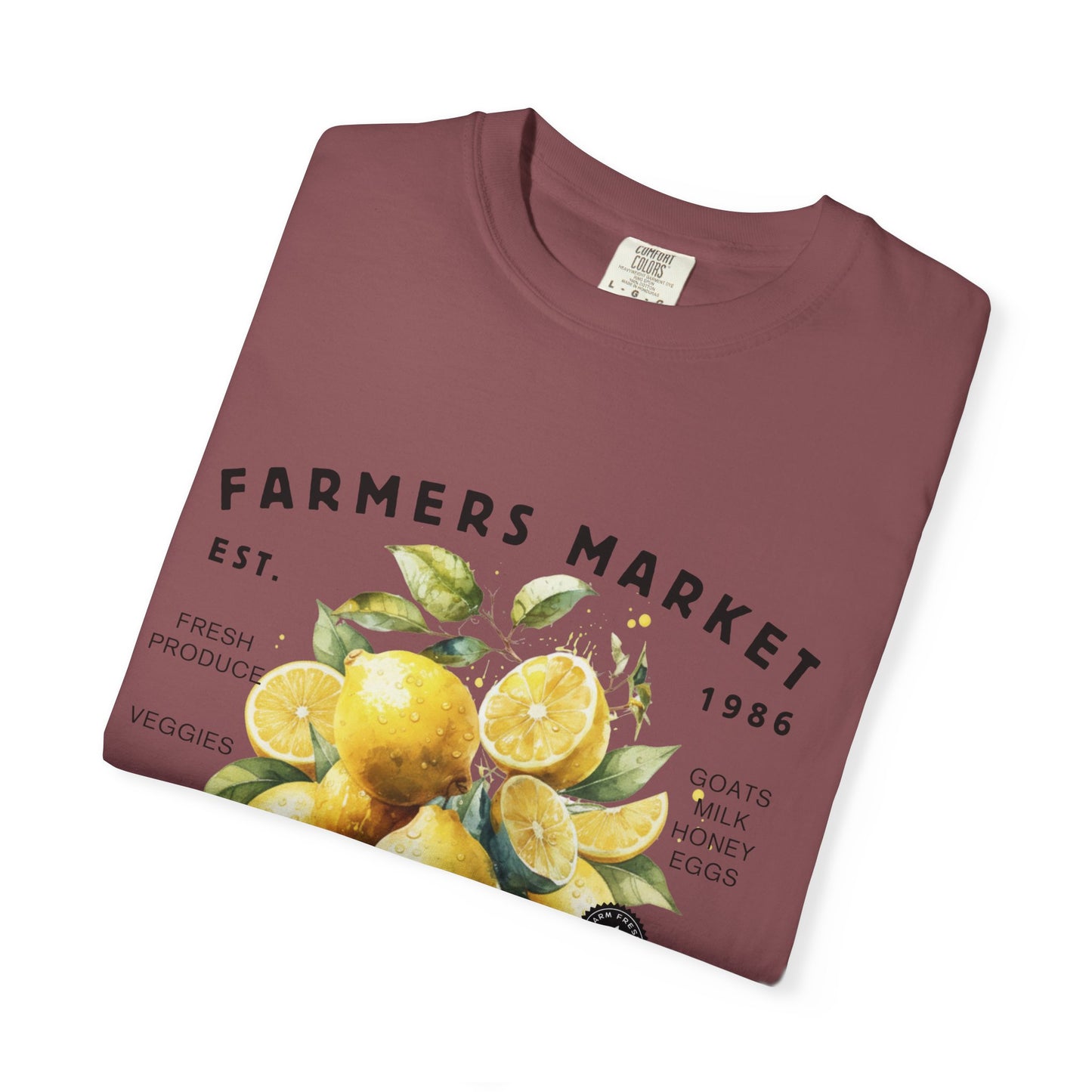 Lemon Farmers Market Graphic Shirt