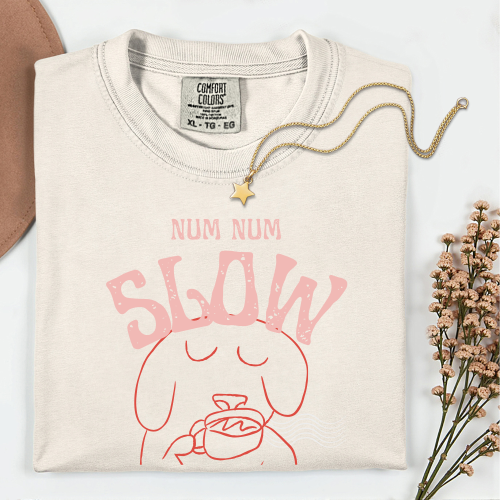 Slow Sipper Unisex Garment-Dyed T-Shirt