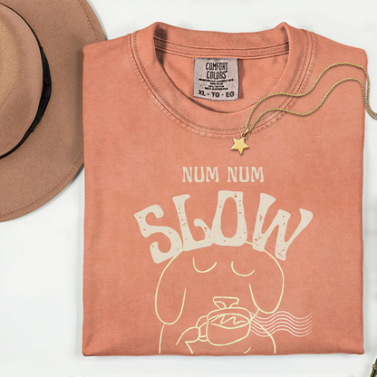 Slow Sipper Unisex Garment-Dyed T-Shirt