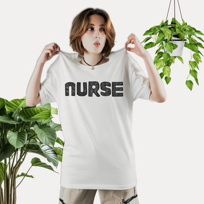 Minimal Nurse Graphic Shirt