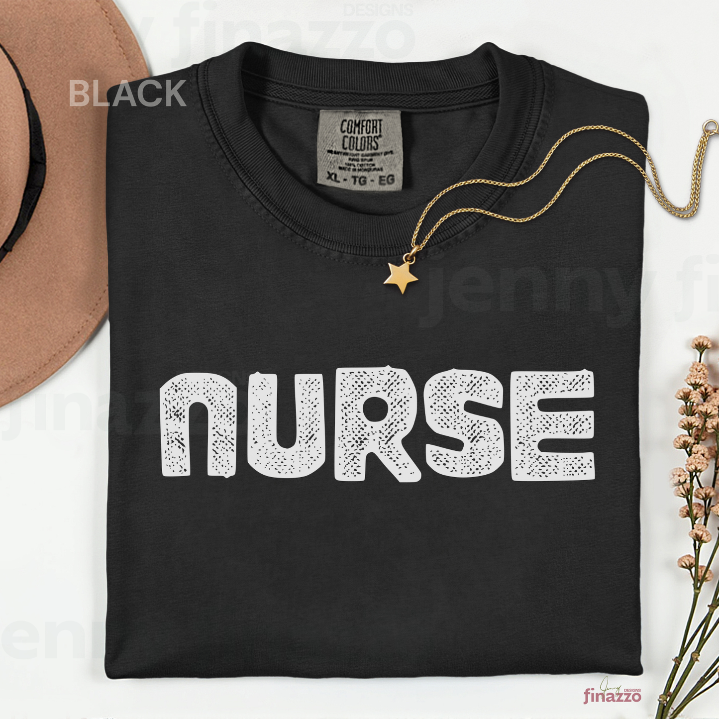 Minimal Nurse Graphic Shirt