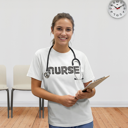 Minimal Nurse Graphic Shirt