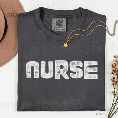 Minimal Nurse Graphic Shirt