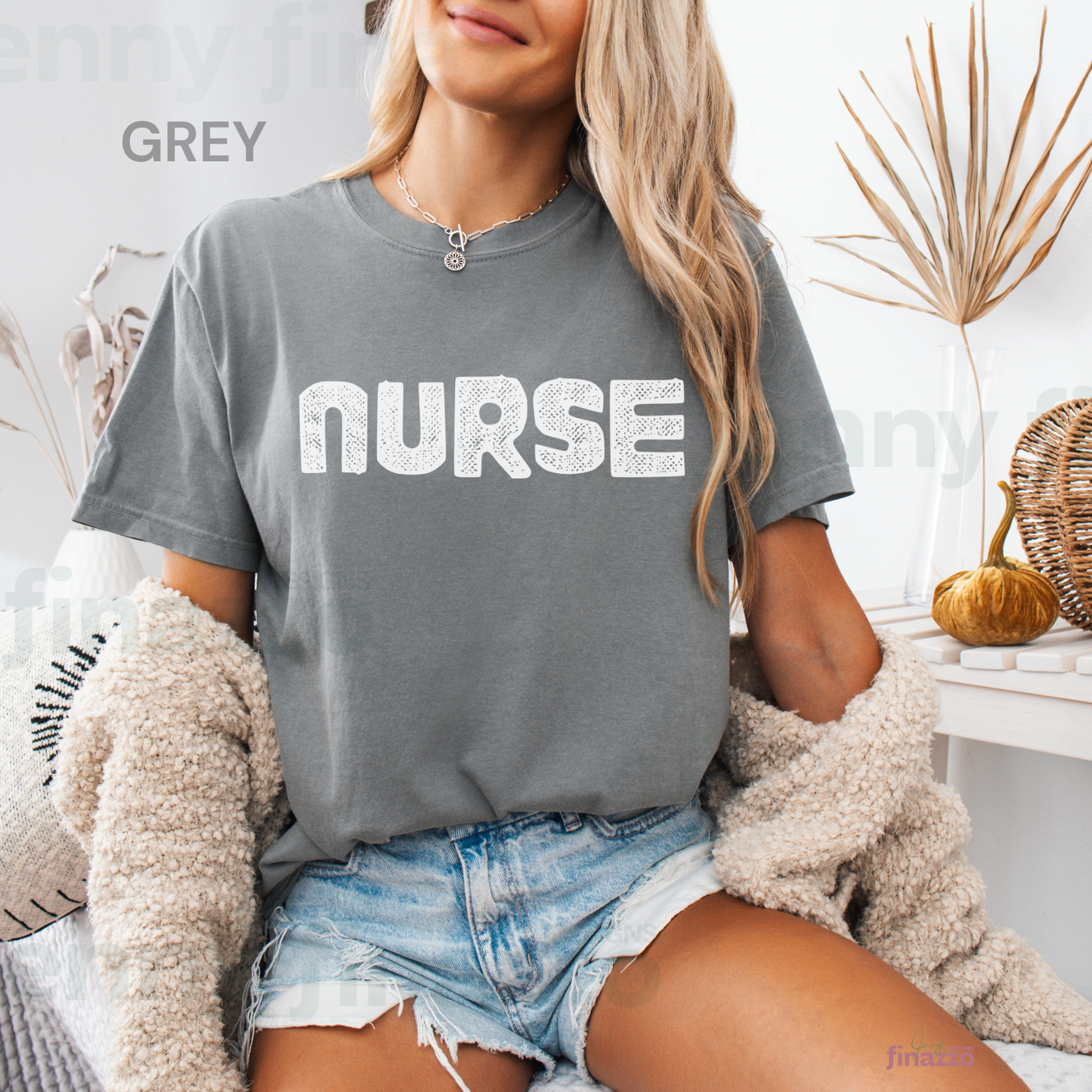Minimal Nurse Graphic Shirt