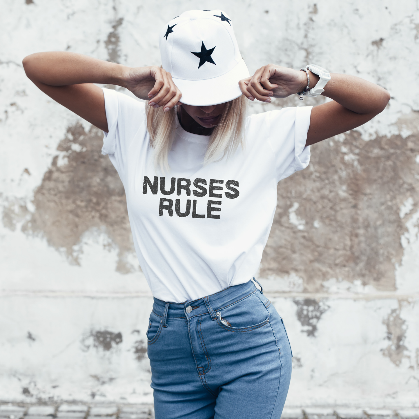 Nurses Rule Graphic Shirt