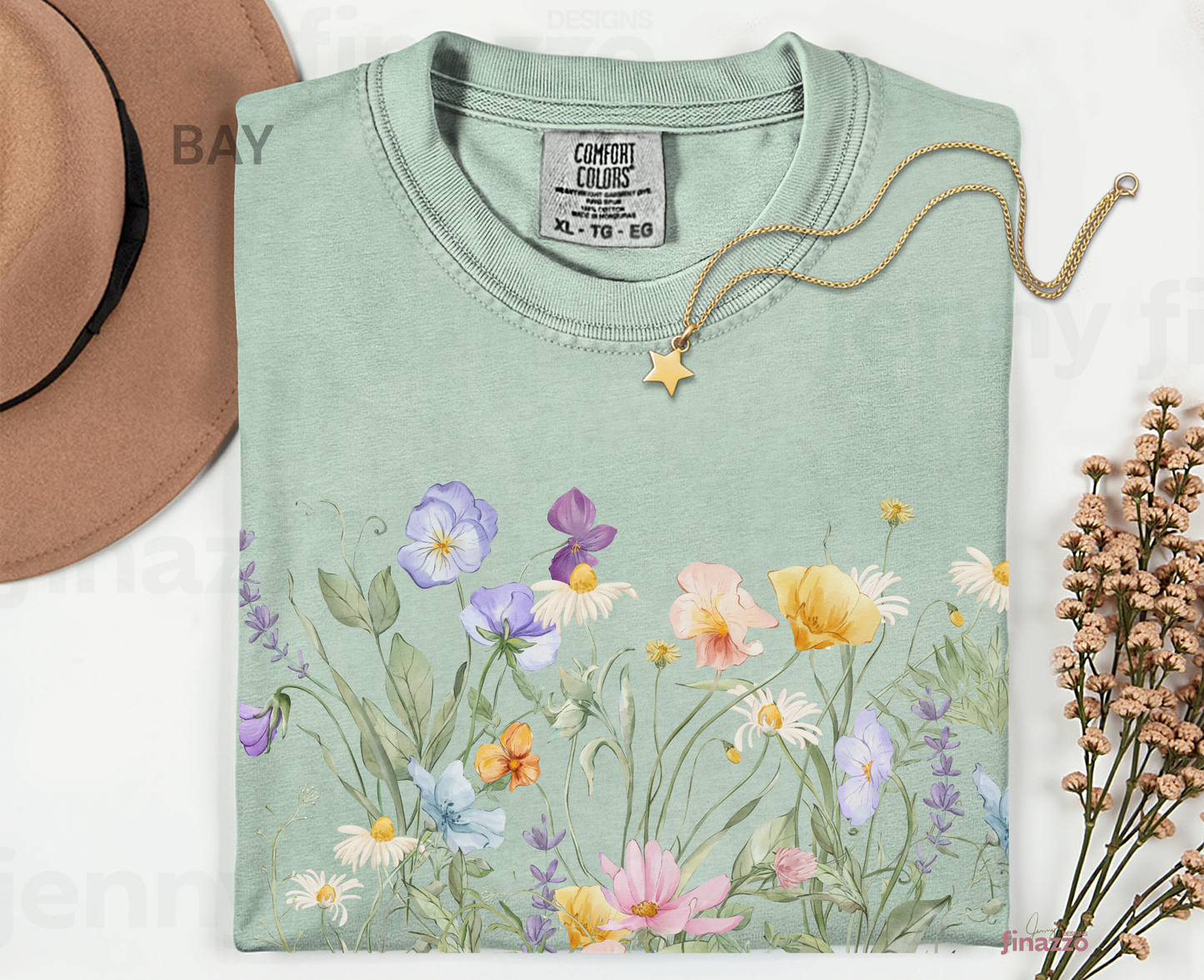 Wild Flower Graphic Shirt