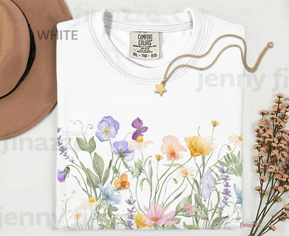 Wild Flower Graphic Shirt