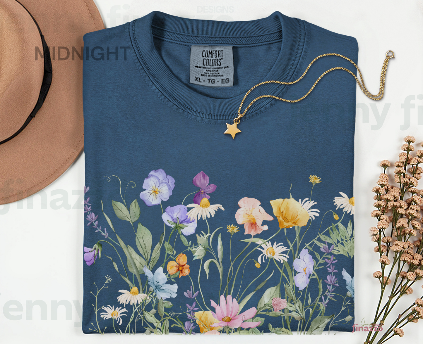 Wild Flower Graphic Shirt