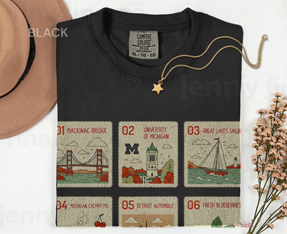 Michigander Landmark Graphic Shirt