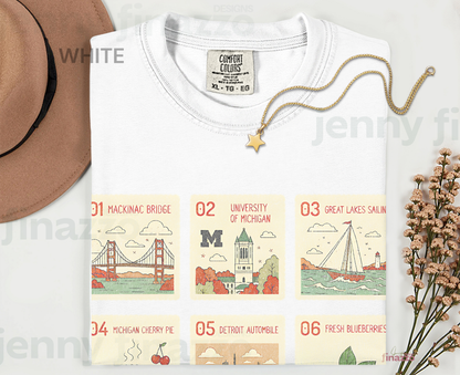 Michigander Landmark Graphic Shirt