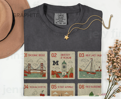 Michigander Landmark Graphic Shirt