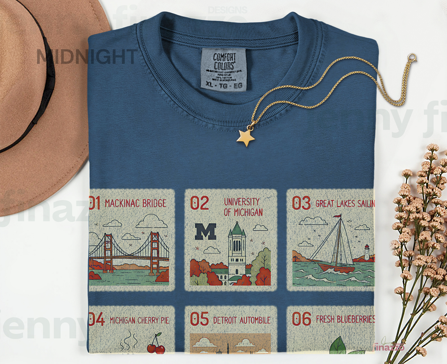 Michigander Landmark Graphic Shirt