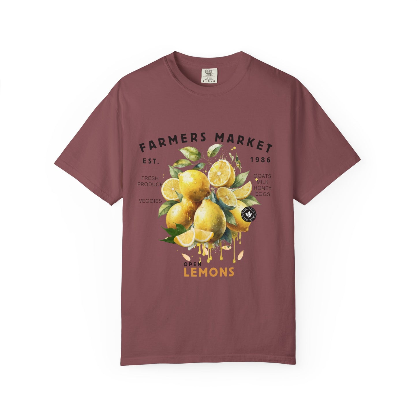 Lemon Farmers Market Graphic Shirt