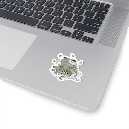 FUNNY FROG STICKER – 3” Vinyl