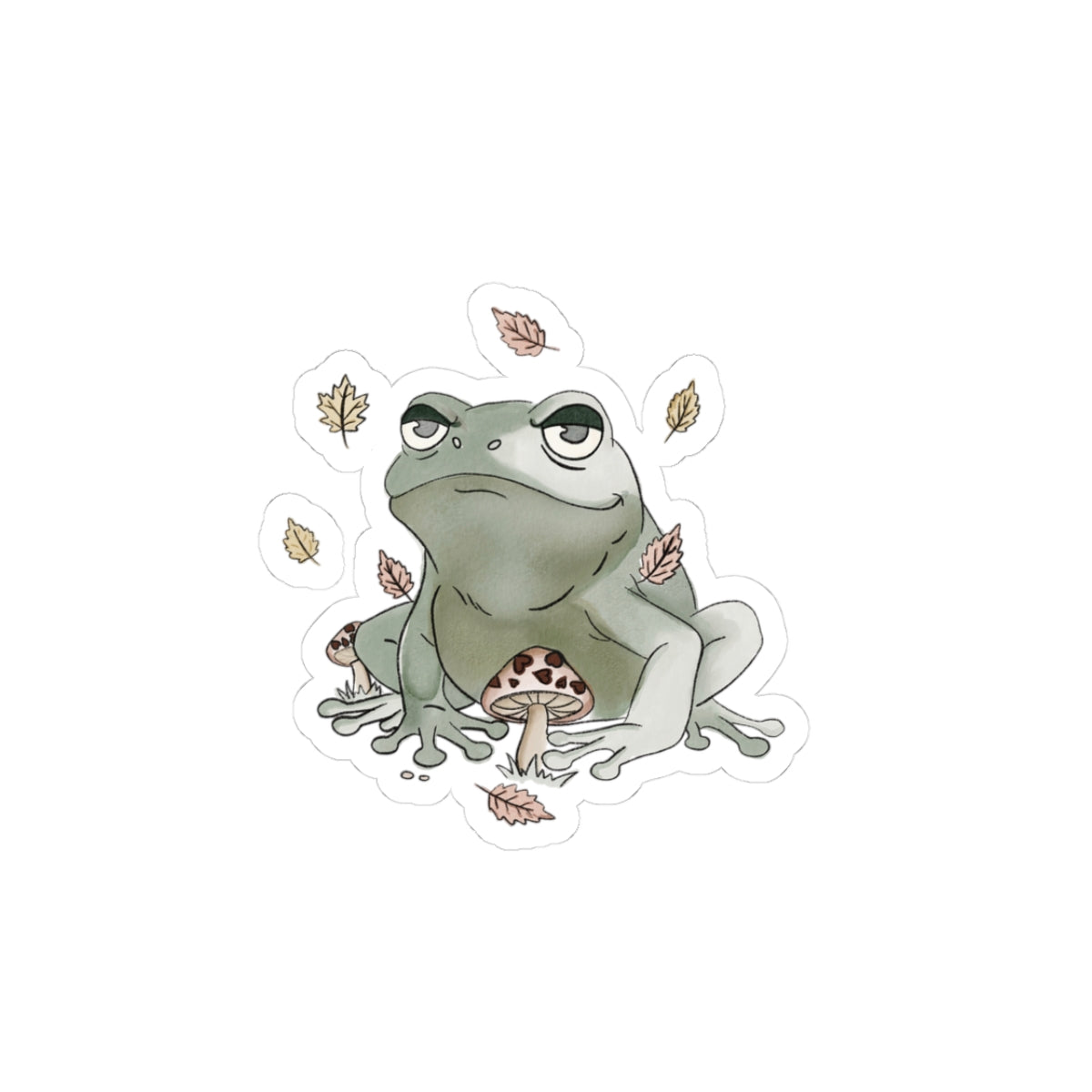 FUNNY FROG STICKER – 3” Vinyl