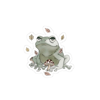 FUNNY FROG STICKER – 3” Vinyl