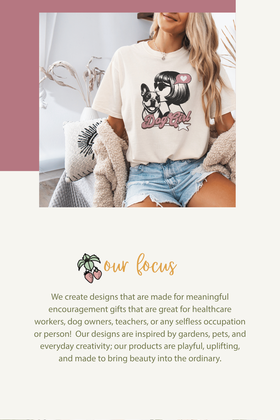Shop Meaningful Encouragement Welcome to Jenny Finazzo Designs commitment to joy laughter and kindness Empowering caring teacher selfless healthcare worker devoted dog lover to find small joys with meaningful graphic tees.